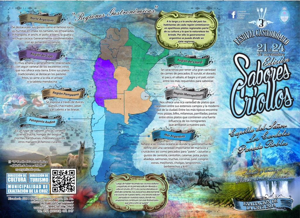 Mañana arranca #saborescriollos con más de 40 ofertas en #ExaltacióndelaCruz TE ESPERAMOS!