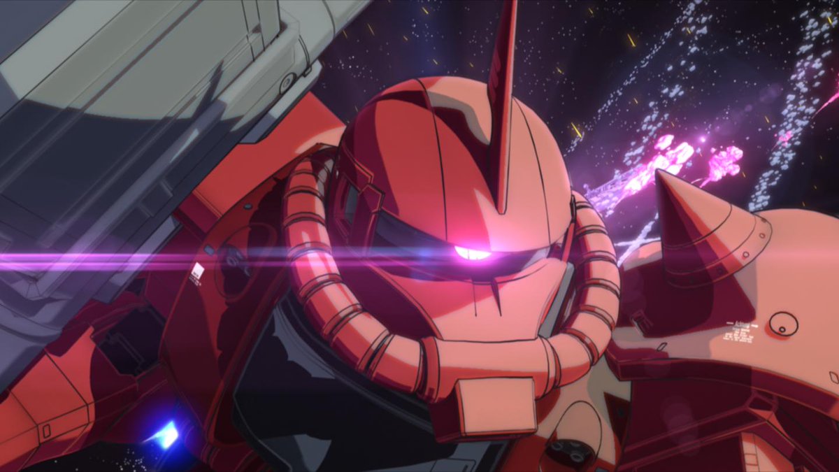 機動戦士ガンダム THE ORIGIN 第1話 冒頭7分　青い瞳のキャスバル