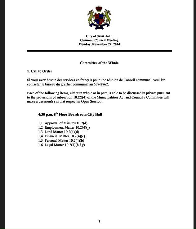 GregNortonSJ's tweet image. For more of what is on your upcoming @cityofsaintjohn #sjcouncil agenda... : saintjohn.ca/site/media/Sai…