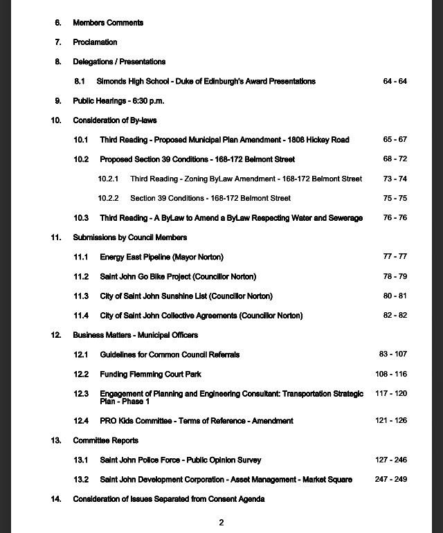 GregNortonSJ's tweet image. For more of what is on your upcoming @cityofsaintjohn #sjcouncil agenda... : saintjohn.ca/site/media/Sai…