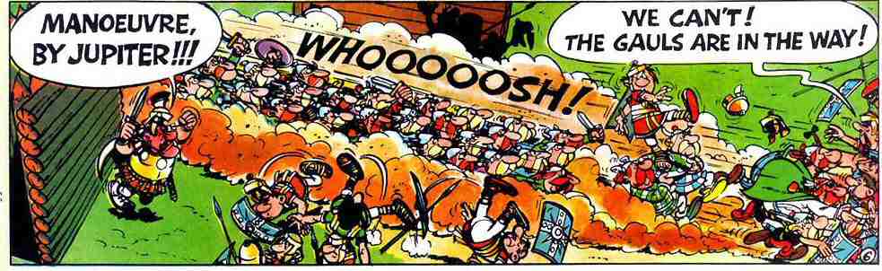 Vercingetorix00's tweet photo. Caesar prepares to enter my gates? JOKE'S ON YOU! We're coming out to get you! #SurpriseFool #ANCS350 http://t.co/Ha4FW197Rm