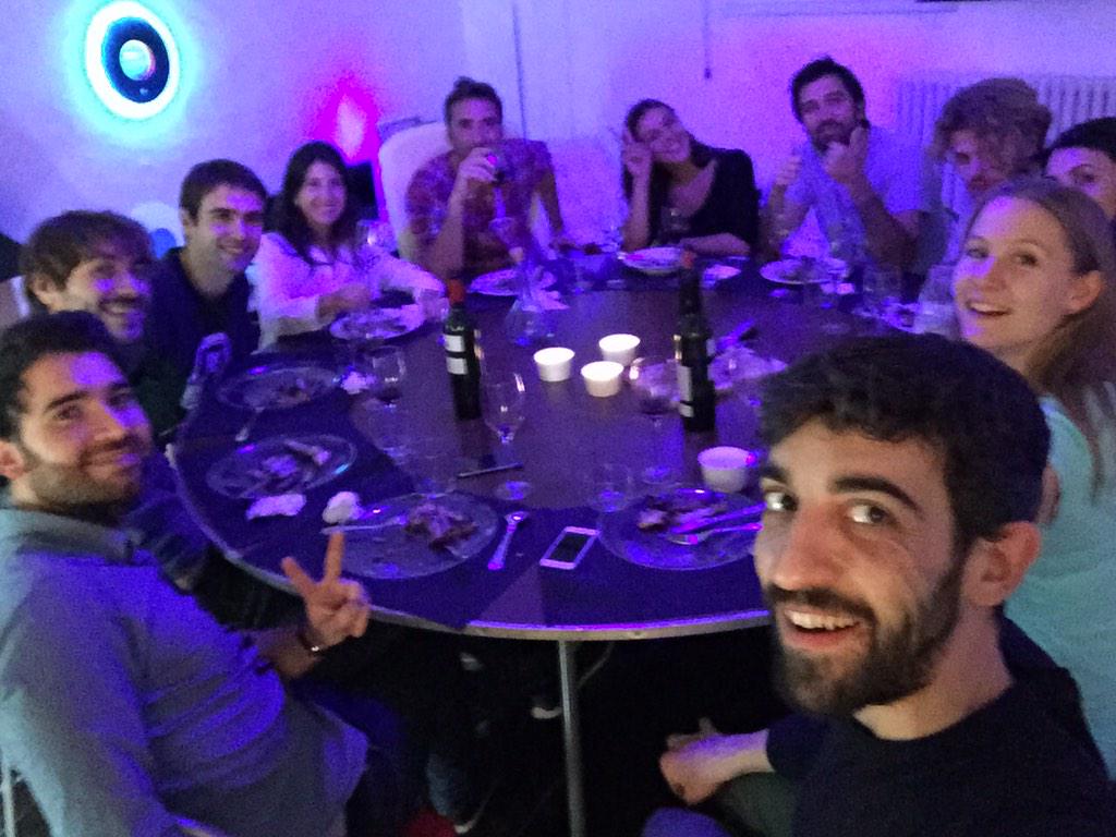 MalwineSteinbck's tweet photo. A round table @Trip4real @Cookbooth @imaginecc @wejapp GOGOGOOO @oasysio #startupbootcamp #IoT2014 http://t.co/8VAx3U9PmQ