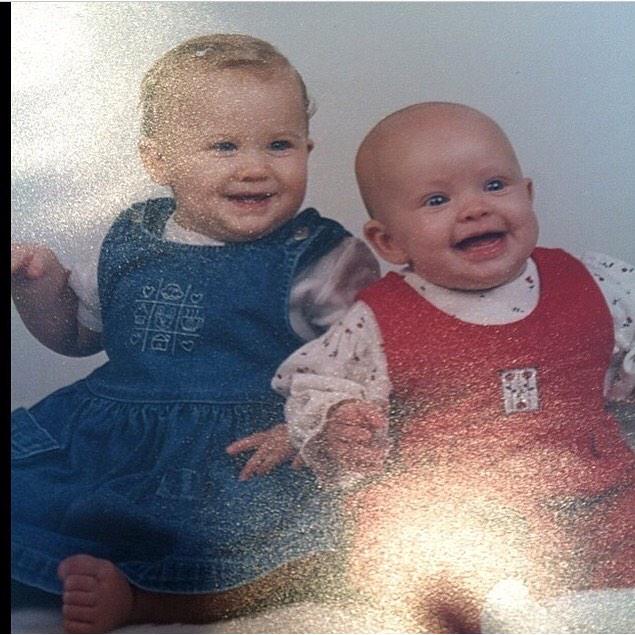 Tmounteer's tweet image. {throwback thurs} We cute, We cute. 
#PartnersInCrime #DiaperDays