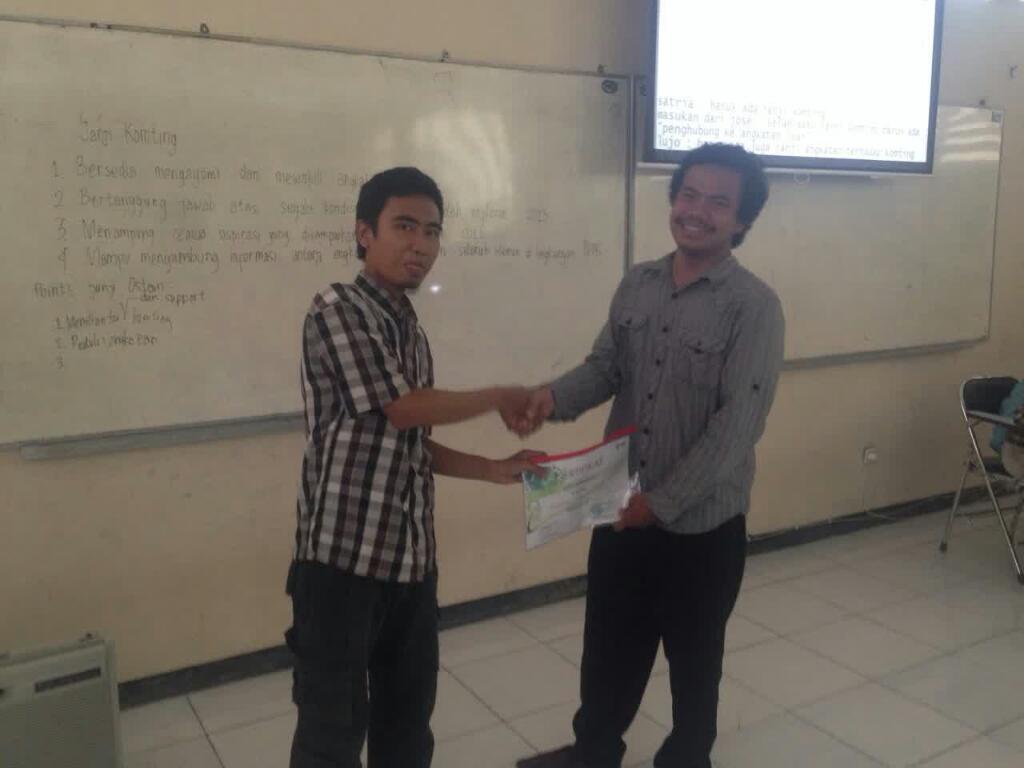 Sertijab Komting Osteon dari Lujo ke Rizki Ade. #Congrats #JumatBarokah