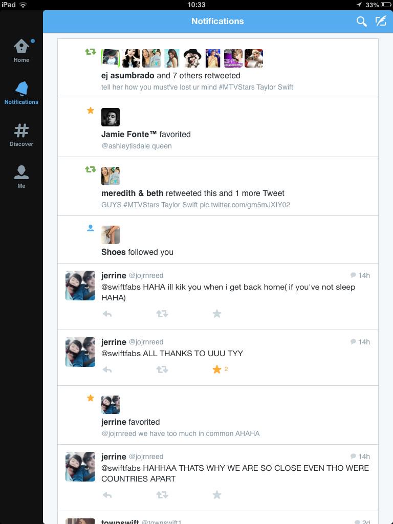 swiftfabs's tweet photo. gYUS I GOT LIKE 8 RETWEETS !!!111!!! #MTVStars Taylor Swift http://t.co/1gcIaw6ndu