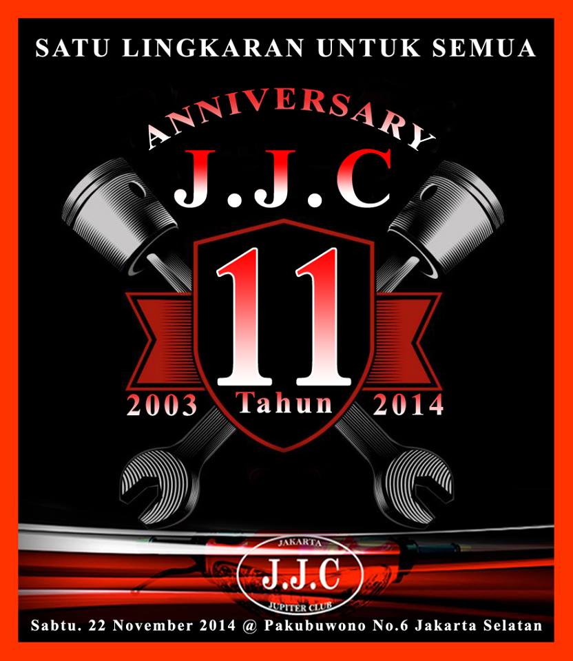 <a href="/JJC_jakarta/">jakarta jupiter club</a> Present, 11th Anniversary on 22Nov2014 at Pakubuwono, Cc. <a href="/anggamarsanto/">Angga Marsanto</a> @YRFIndonesia <a href="/YamahaIndonesia/">Yamaha Indonesia</a>