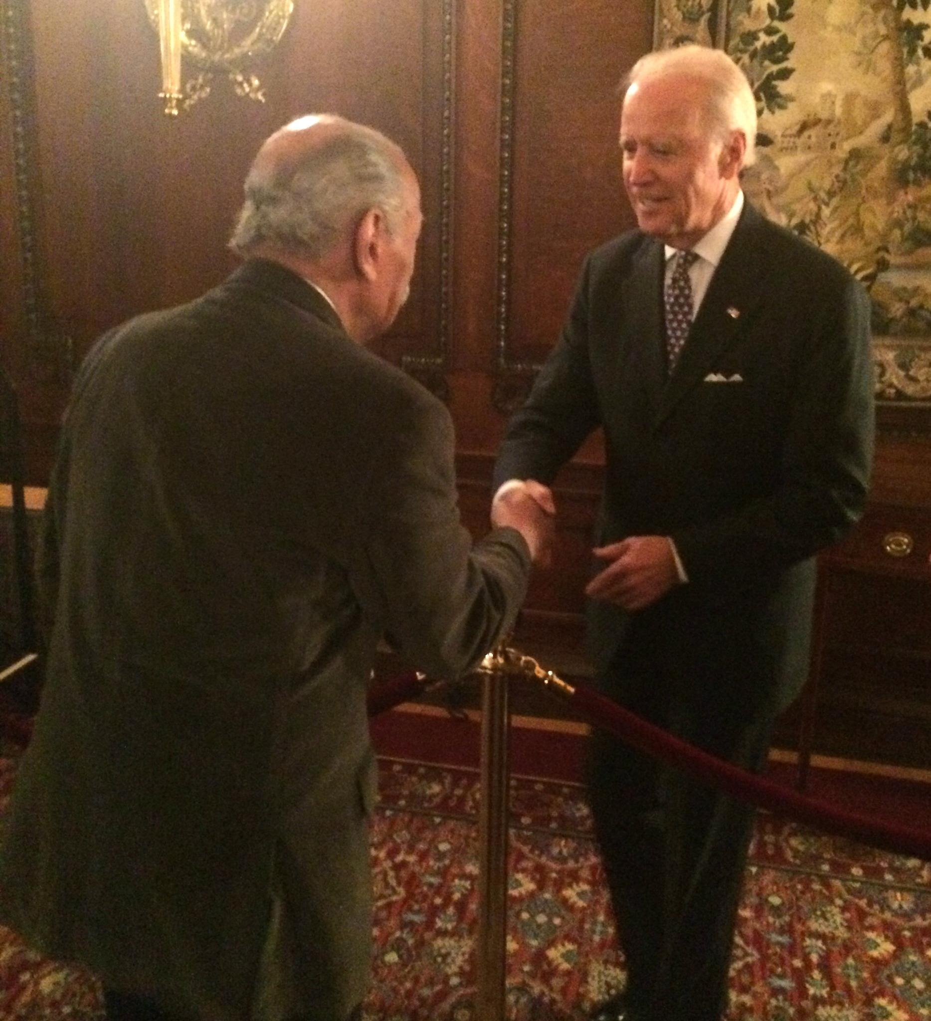 Wishing my co-author, Joe Biden a very Happy Birthday. 