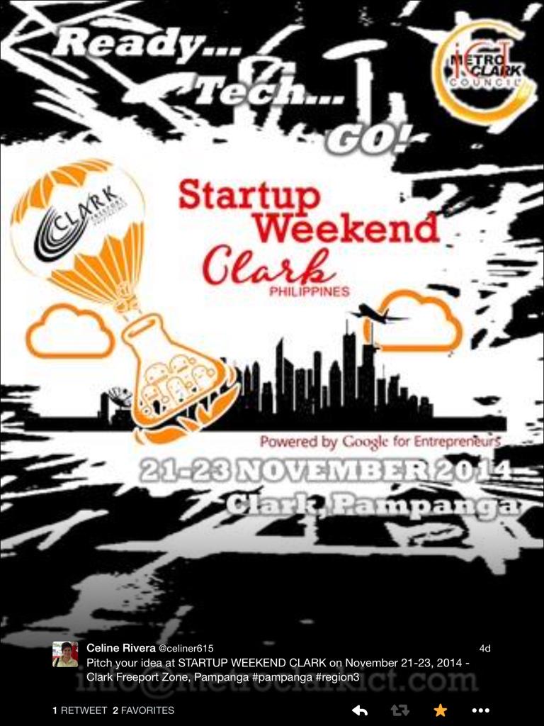 MCICTC's tweet photo. Proud to be a startupweekender #SWClark #GSB2014 http://t.co/kVdfEbhvQr