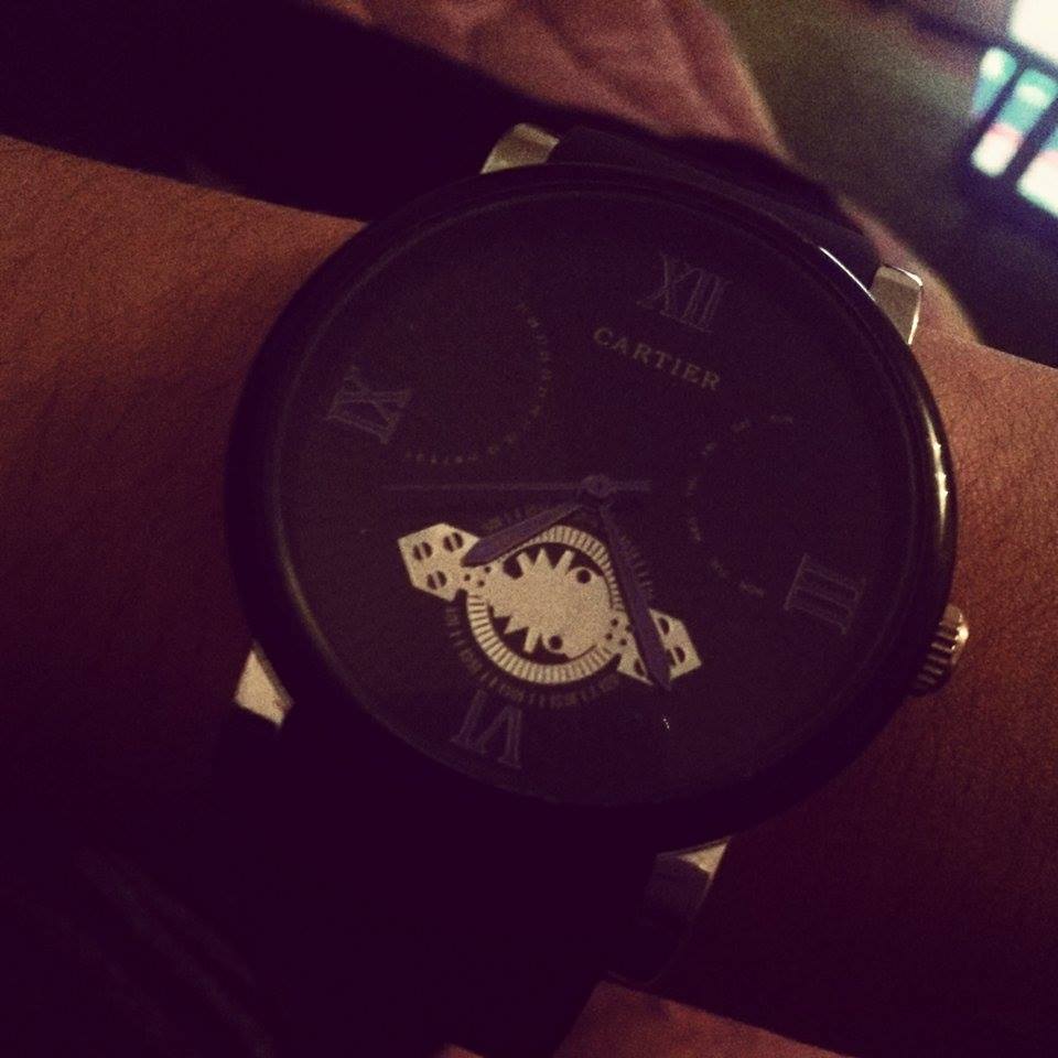 Yakoub67's tweet photo. Propre ma montre ? #Cartier http://t.co/S1tezLovSw