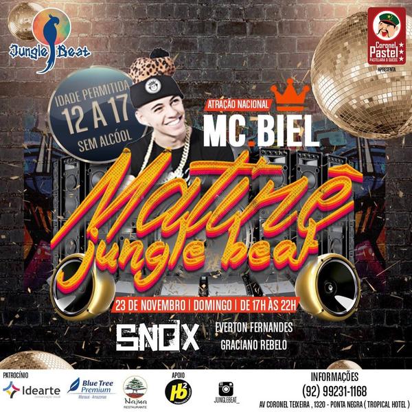 bandasnox's tweet photo. Nesse domingo dia 23 tem Snox na Matine da Jungle Beat! Compareçam! :) http://t.co/zWDFANLW3h