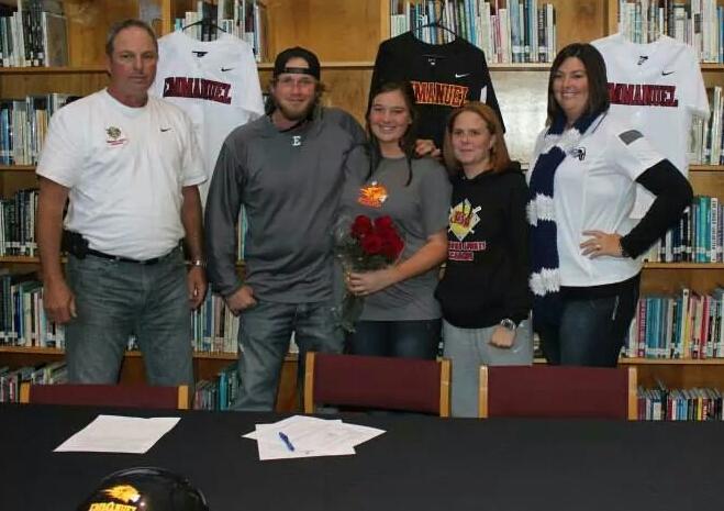 DSA_01's tweet photo. "@sphopper: @DSA_01 #DSATrained...Madison signs with Emmanuel College http://t.co/n53UrPPnLm" we are so proud of Madison!