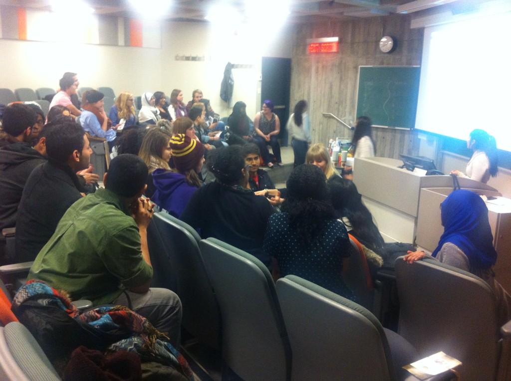 Full house tonight at the University of Ottawa's OICC Club meeting!! A great sign of the next gen's focus!!