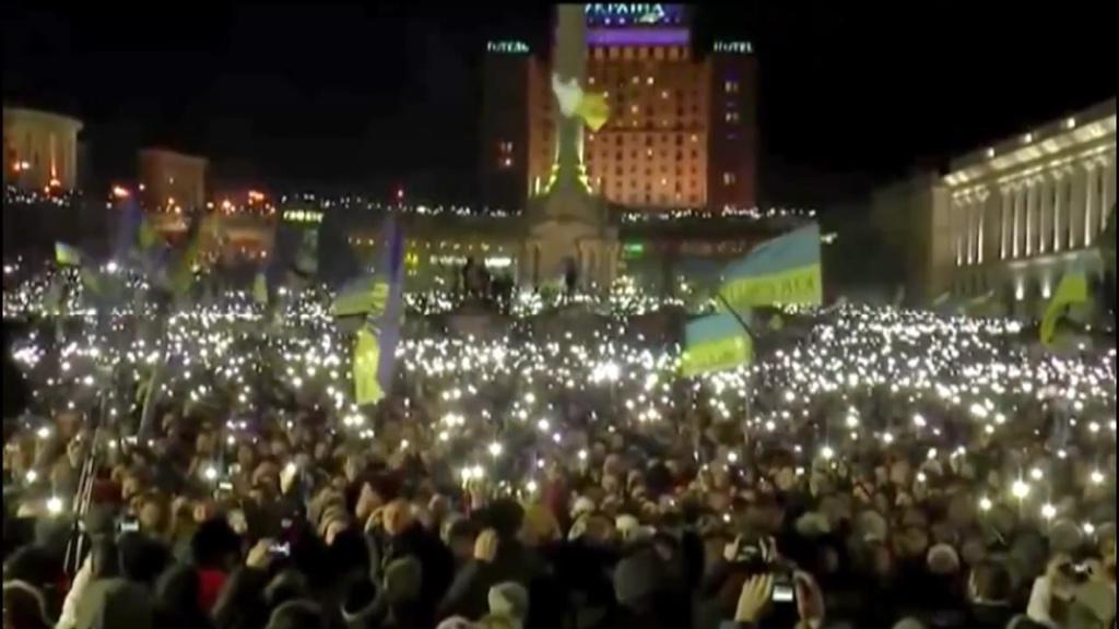 bobpadron's tweet photo. Happy birthday Revolution of Dignity! #UkraineFree4ever @EuromaidanPR @euromaidan http://t.co/pNRRW9vCgy #Ukraine http://t.co/ob5lxZp88e