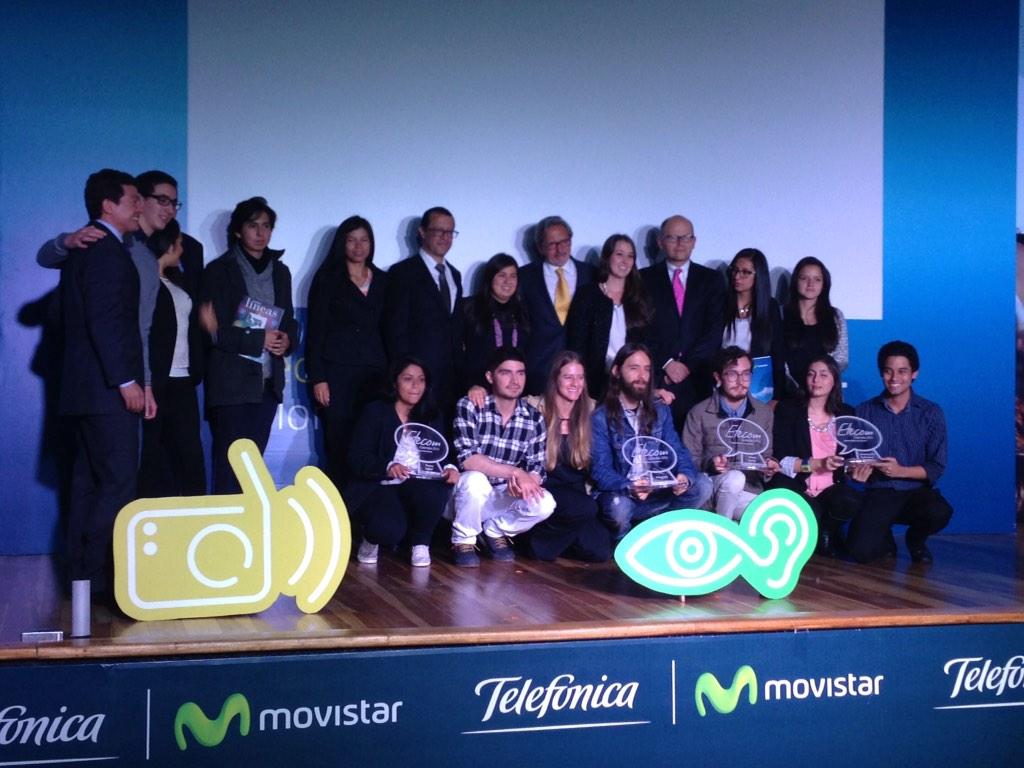 Telefonica_Col's tweet image. Estos son los ganadores y jurados de #EtecomCol 2014!!! Gracias por su participación!!!