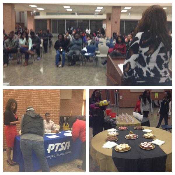 Great turnout for Collegiate PTSA sponsored "Career Night"! We are READY!!  <a href="/Jackie_Fagan/">Jackie Fagan</a> <a href="/CollegiateHS/">CollegiateCharterHS</a>
