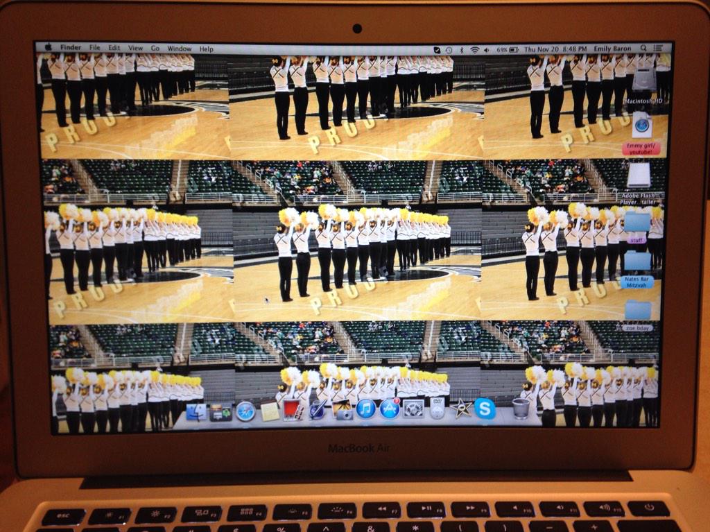 baron_emily's tweet photo. Can you tell I miss pom???
#NFVP http://t.co/K9ZV1HXfYO