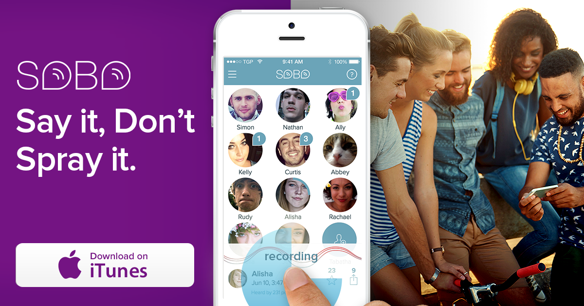 SoboSoundBoard's tweet photo. Let your voice be heard! Record and share six second sound bites. Free for iPhone. http://t.co/grJMnNOyb2 http://t.co/q3cGa28VBm