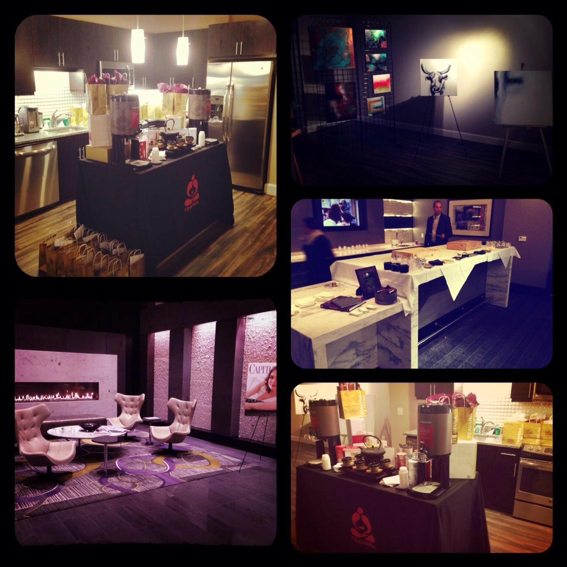 MissTeaLOver's tweet image. @JennaBerthiaume @Lo_Pinay just a Thursday evening showcasing #Teavana at the Avant for Capitol File magazine!