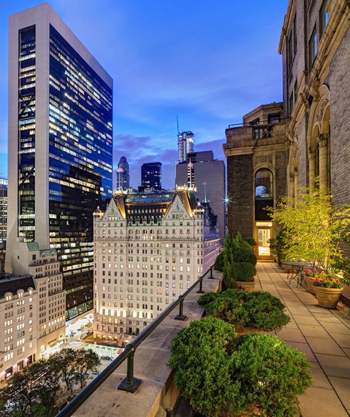 The No. 7 most expensive home for sale in the U.S. - 15 room co-op at the Sherry-Netherland Hotel - $95 million.