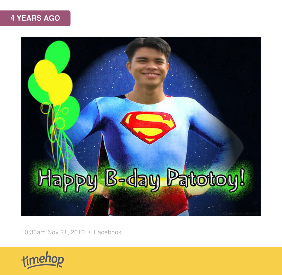 tekkies's tweet photo. Happy happy birthday! http://t.co/kq2lte25iD http://t.co/qbIJvZxFaT