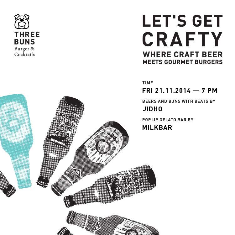 #letsgetcrafty is on tonight! Stop by for a head start to your weekend. 7pm onwards. Beats by @jidho