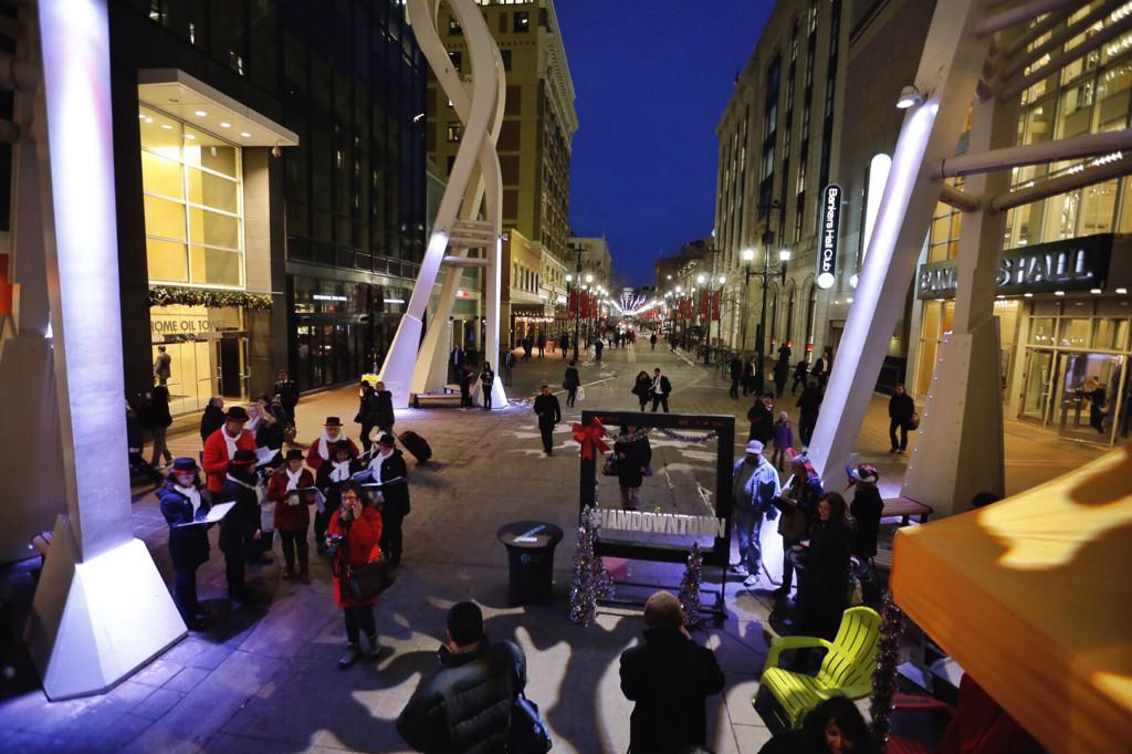 Thanks to @Neil_Zee for shooting our lighting celebration. #IAMDOWNTOWN