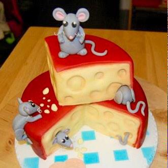   Happy Birthday Ashley!! Is this cake cheeeeesy enough?? 