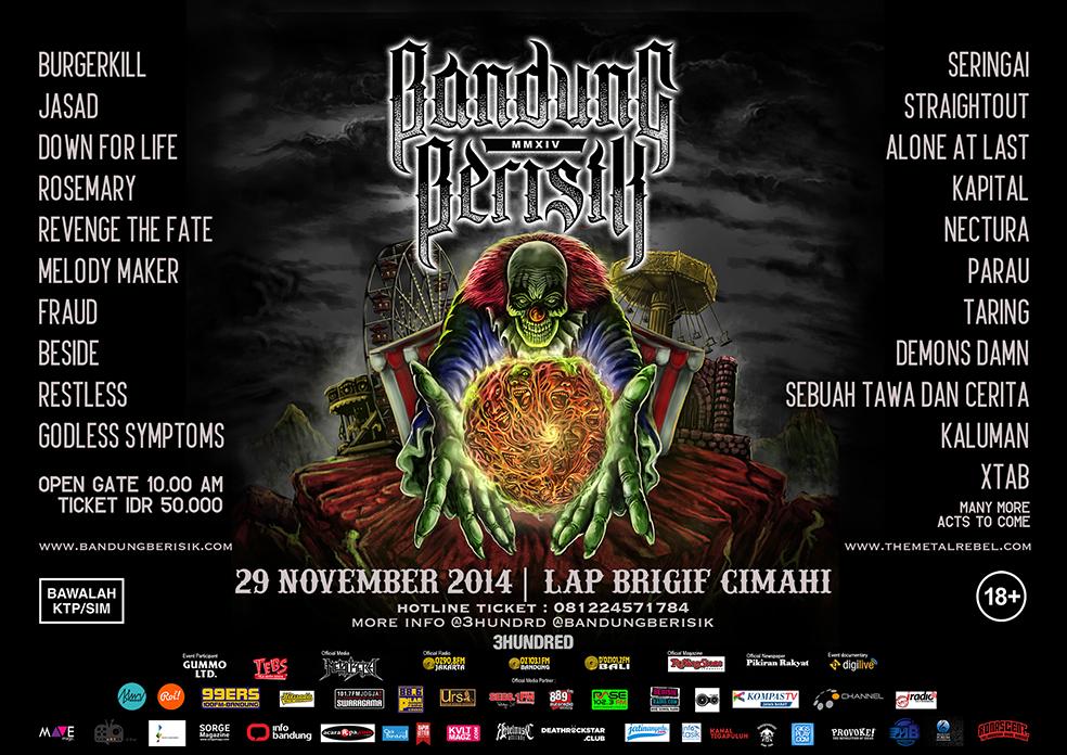 #BB2014 <a href="/BandungBerisik/">Bandung Berisik</a> is coming! 29 Nov 2014 at Lap. Brigif Cimahi. Only 

50K (18+). More info: <a href="/3HUNDRD/">3HUNDRED</a>
