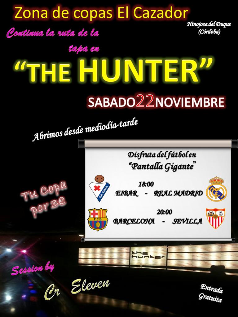 Y el sábado continua en the hunter...
