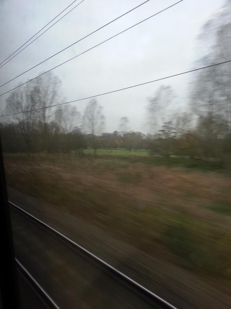 Clackity clack
Clackity clack
The next train is ...
And mind the gap!