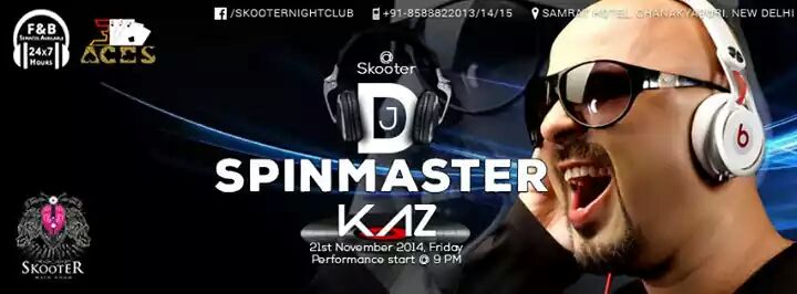 spinmasterkaz's tweet photo. C u all tonight @skooter Delhi for there second anniversary bash http://t.co/aIxeLBo28z