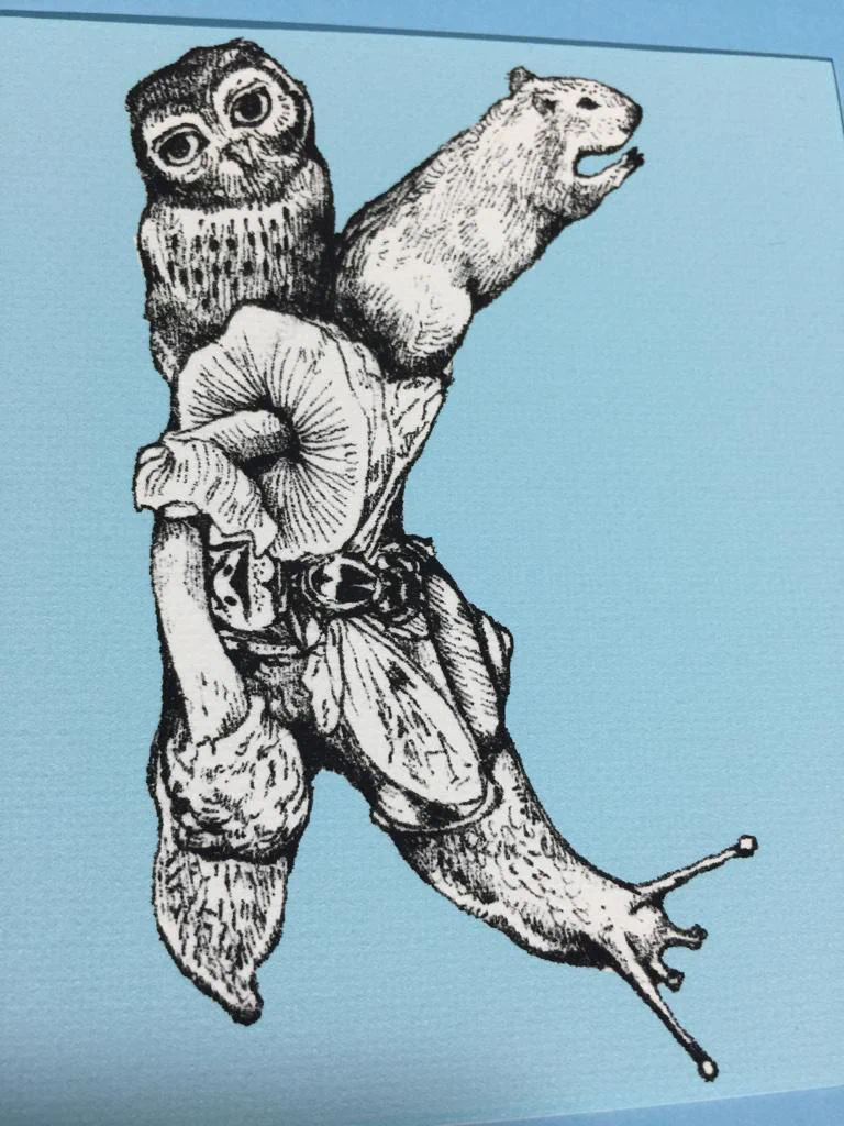 作者不明　「ネオタキシード」(仮題)　　肉筆ペン画　細密画　ヒグチユウコ彷彿 Yuko higuchi ヒグチユウコ on X: 