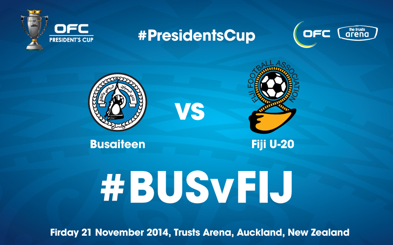 1hr to kick off | Busaiteen vs <a href="/FijiFootball/">Fiji Football</a> U20, Group B, Day 3 #BUSvFIJ #PresidentsCup