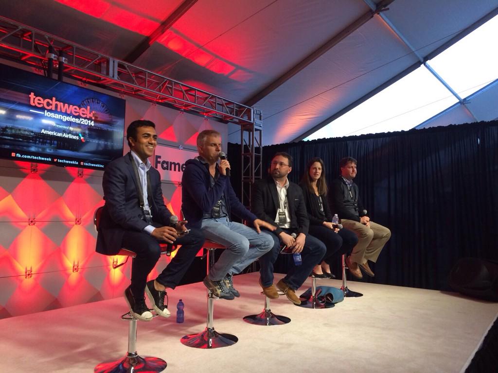 PritzkerVC's tweet image. Great panel at #TechweekLA with @CChotalia @karanortman @pbricault