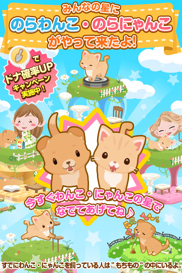 わんこの星」「にゃんこの星」にななな、なんと！ 新しくのらわんこ