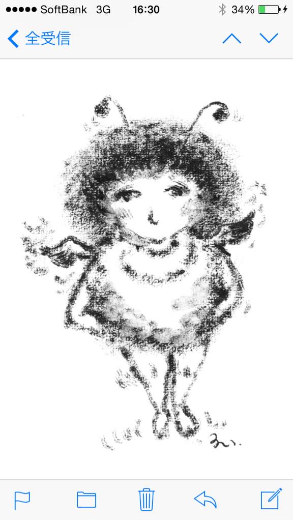 石上 恵理紗 草加にお越しください Karashi61 酒場放浪記で吉田類 の似顔絵コンテストを開催中 11月30日の消印が有ればok これは僕のイラスト 雪ん子 だなぁ Http T Co 9j6jrff6jf