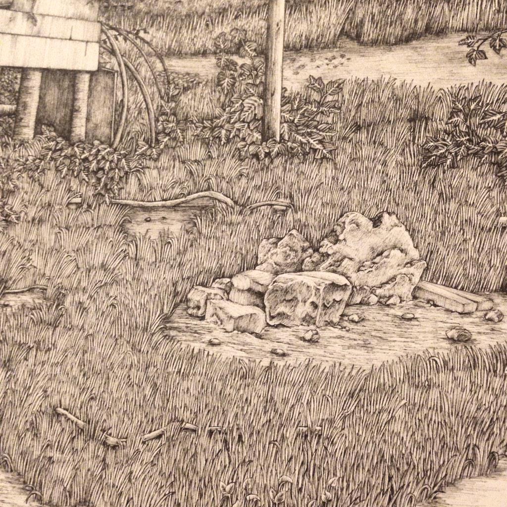 LivvyKemp's tweet photo. Almost there! #draw #drawing #allotment #pignano http://t.co/Gx4NUGHpEm