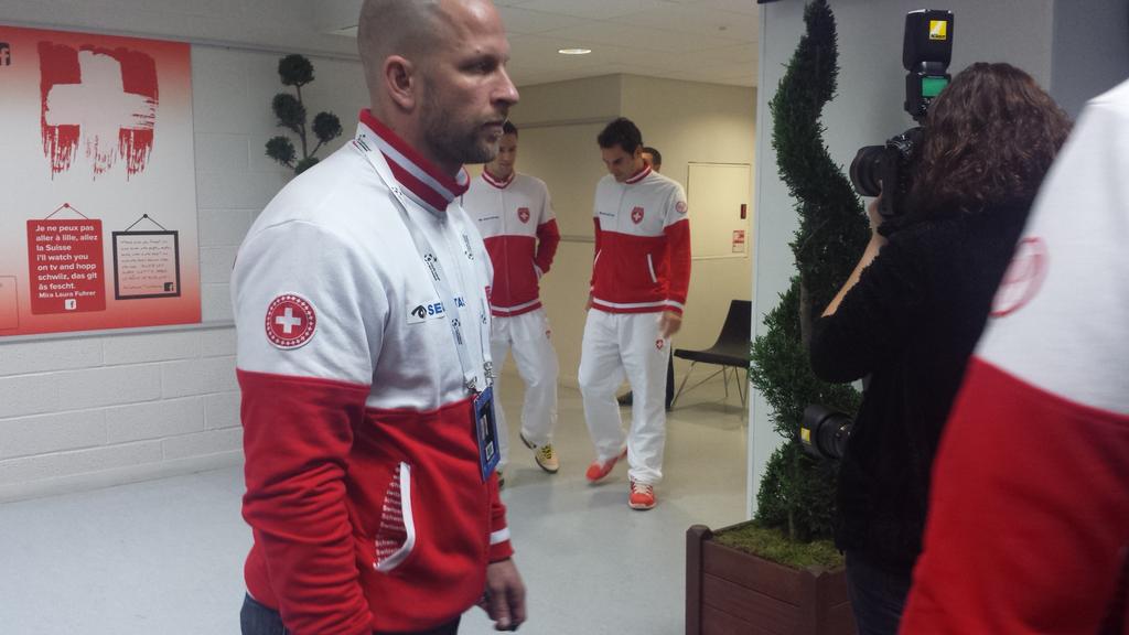 The Swiss are ready to go! #SupportTheSwiss