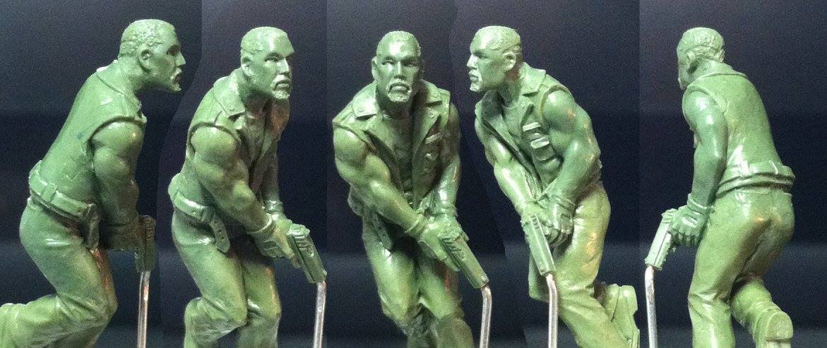 hfminis's tweet image. Finished "Vince" from November's #WIP #Zombie #Apocalyspe