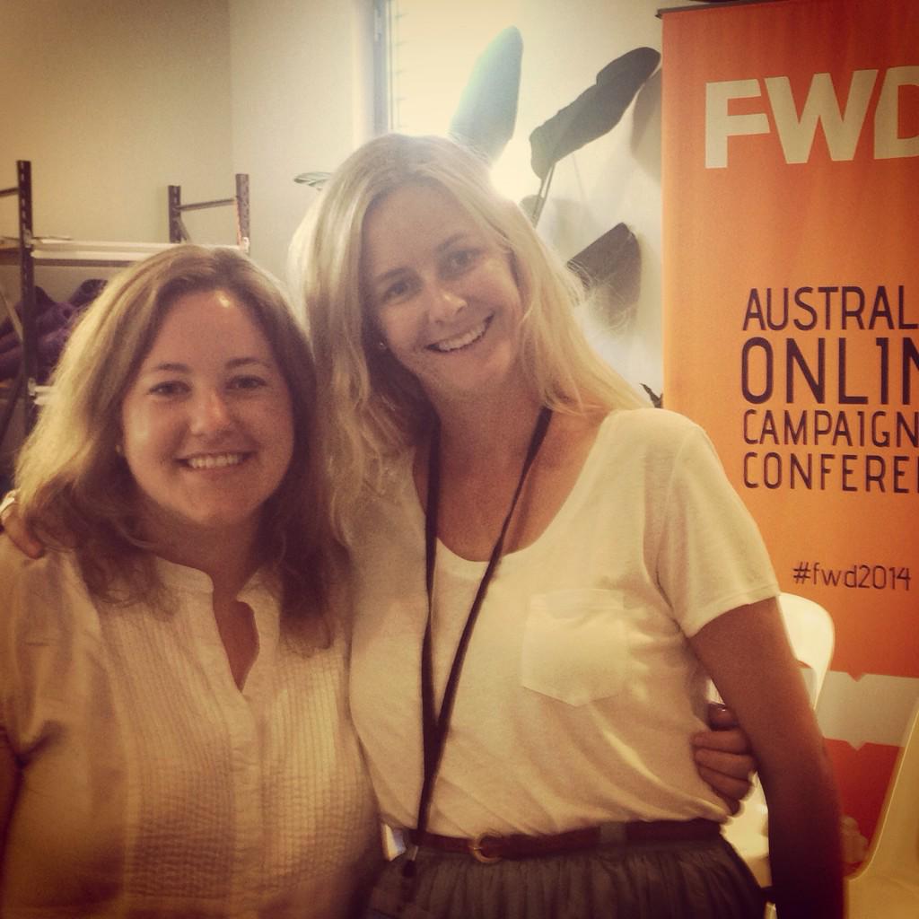 tabful's tweet photo. Look who I found at #FWD2014 & she dazzled on digital growth @neworganizing @emilyslist @just_jenna #bootcamp8 http://t.co/sByqBdqSvy