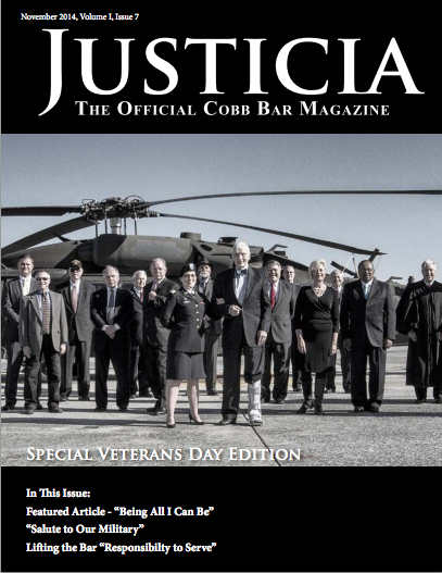 CobbBarAssoc's tweet photo. Check out the November issue of Justicia Magazine. http://t.co/4GT0COIpei http://t.co/wg0hhbehKS