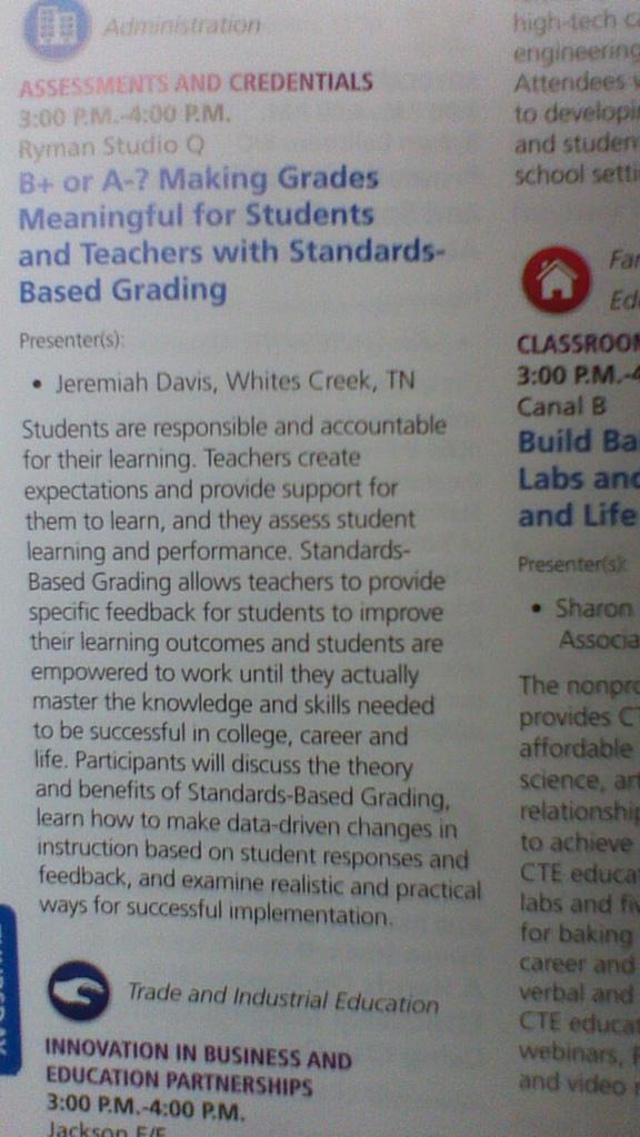 Davis_CTE's tweet photo. I enjoyed presenting yesterday at the @ACTECareerTech Conference #vision2014 @mnpscterocks http://t.co/Tn6yrQnEj7