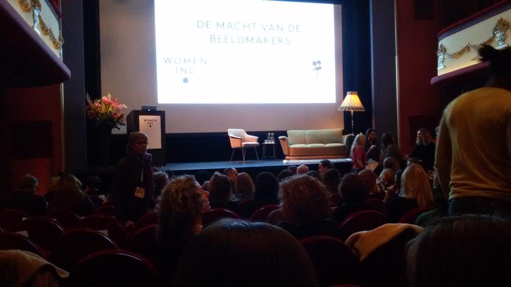 Inspirerende industry talk "De macht van de beeldmakers" #thefemalegaze. @idfa  #wwclive