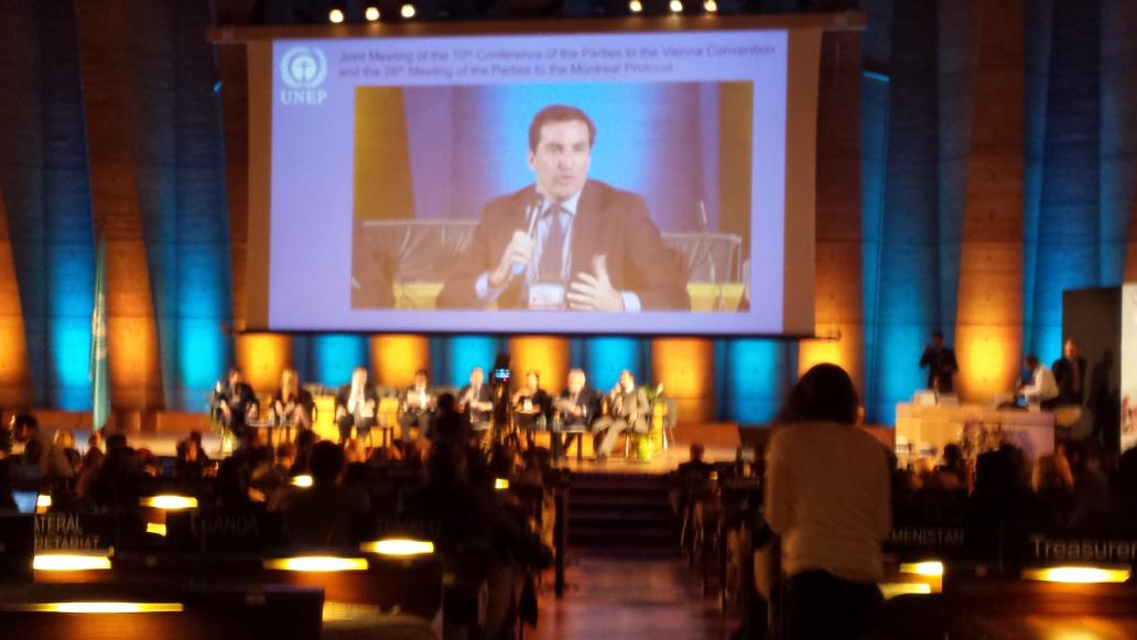 avipsa_m's tweet image. Final day of #MOP26 begins with high level representation from countries. #HighAmbitions? #MontrealProtocol