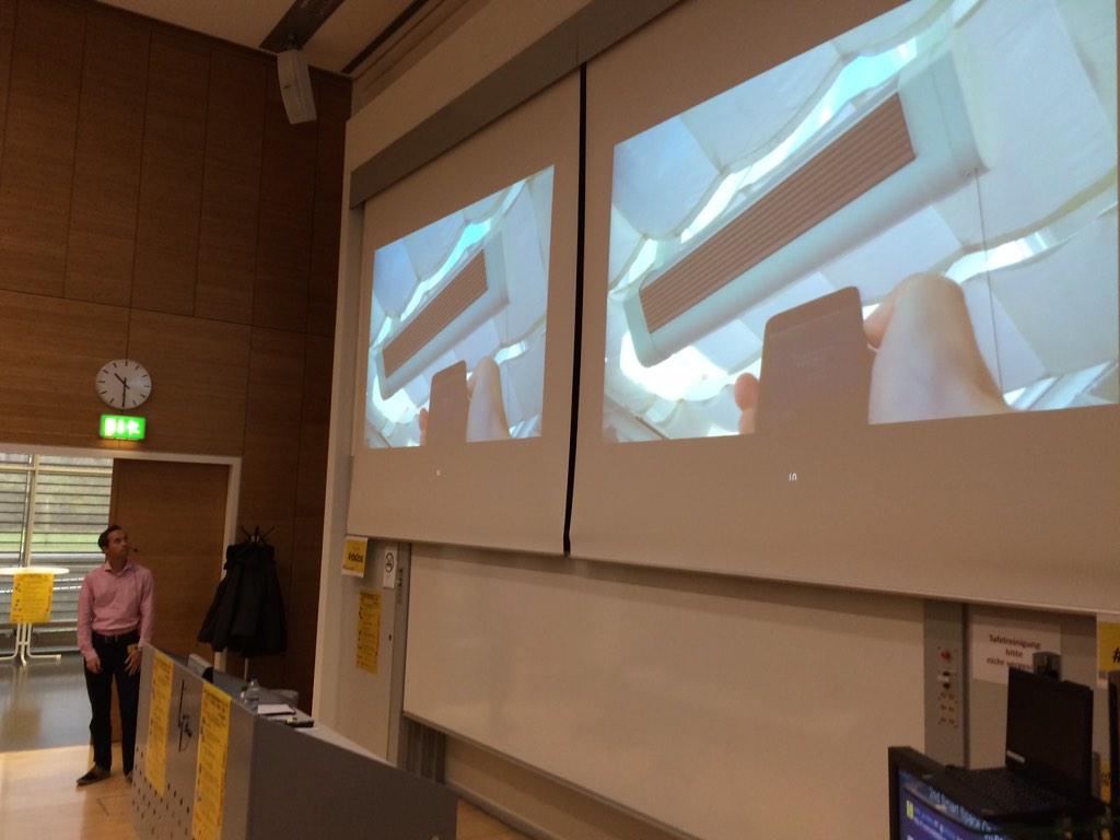 DS2OS's tweet image. An iPhone wand for controlling a room&apos;s equipment #DS2OS #IoT #smartspace