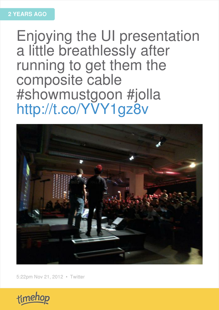 cybette's tweet photo. Day 2 of #slush12, we've come a long way, yet in a way we're just beginning. Celebrate, and continue the journey http://t.co/eSZX0qh2yq