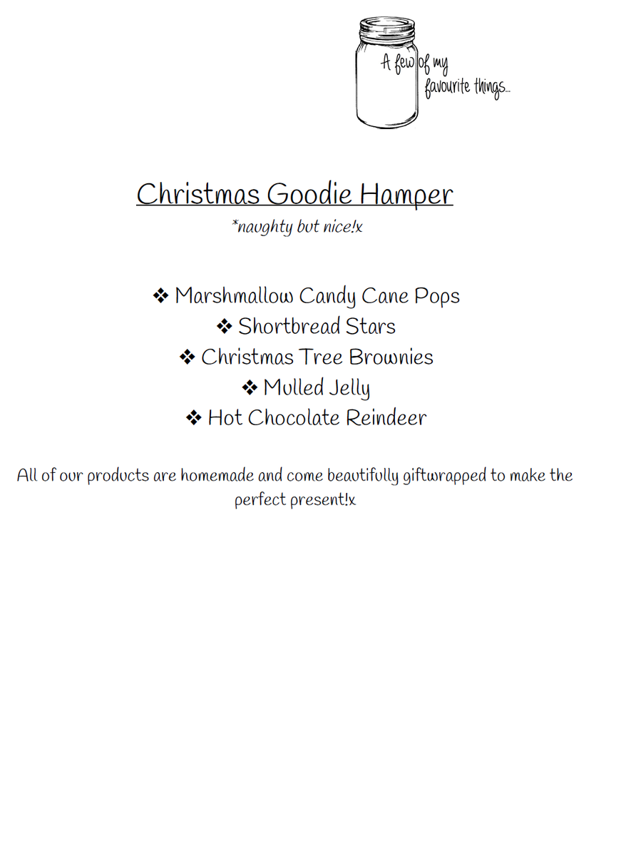 FTKitchen's tweet image. Christmas Hampers! #delicious #homemade #perfectpresent