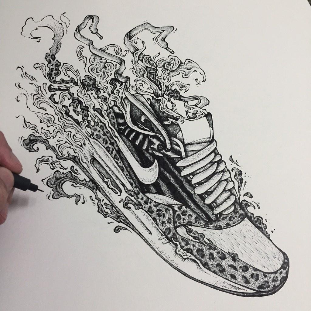 nike air max 1 illustration