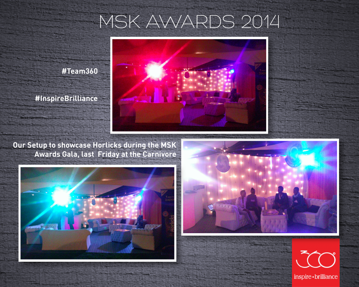 _360Degrees's tweet photo. Check out our 'Horlicks Bar' which was on display at the 2014 MSK Awards Gala, on Friday last week. #14Nov2014 http://t.co/7aqmuGo6yt