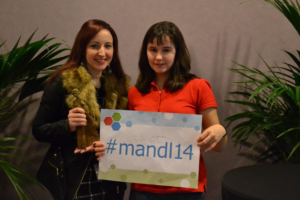 ymtml's tweet photo. Pictures taken with Stephanie Wössner (One of the @MEDEAawards Winners)
#mandl14 #edu http://t.co/4l2QqwUBhM